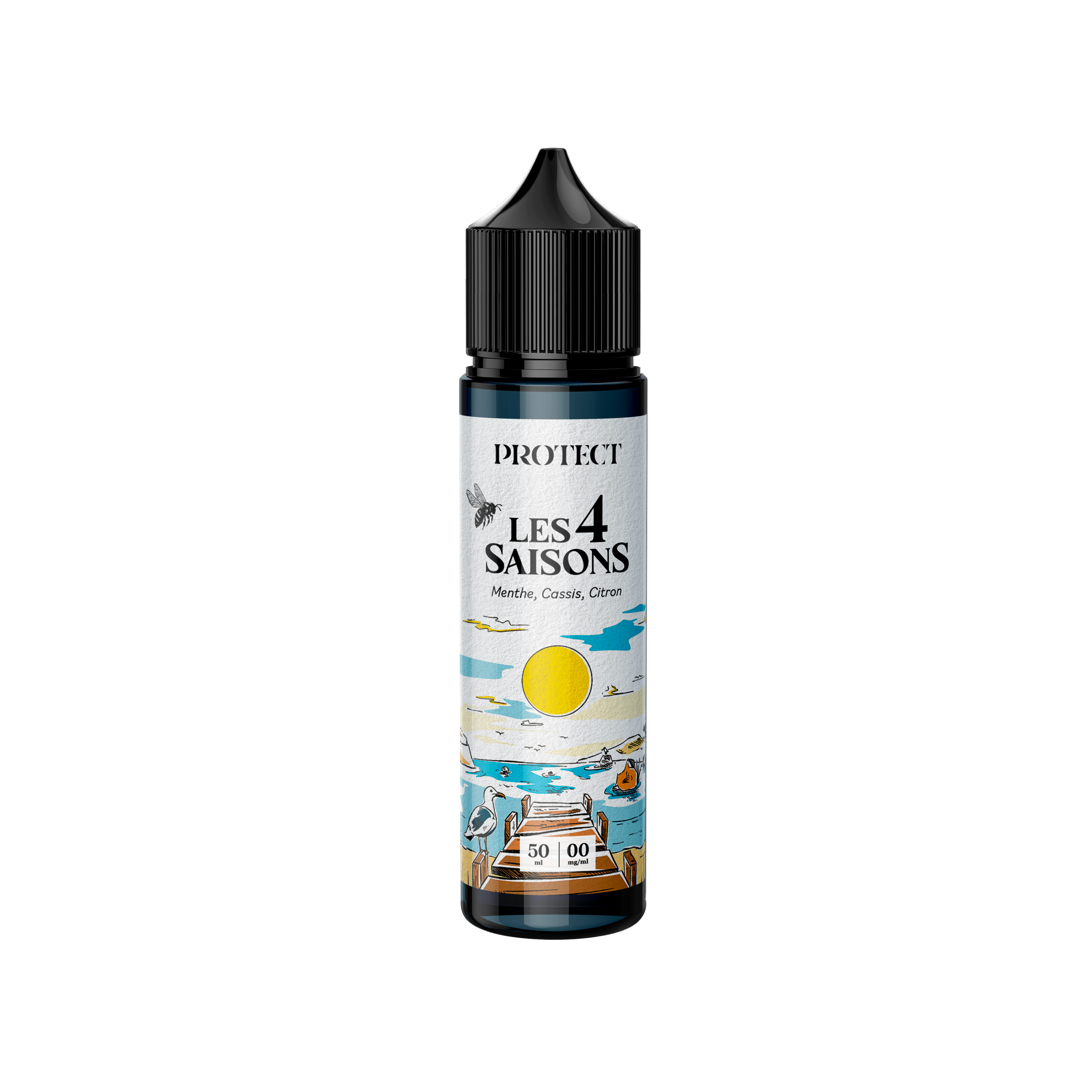 Menthe Cassis Citron 50ml - Eté - Les 4 Saisons by Protect - Shortfill 75ml 1 Menthe Cassis Citron 50ml - Eté - Les 4 Saisons by Protect - Shortfill 75ml
